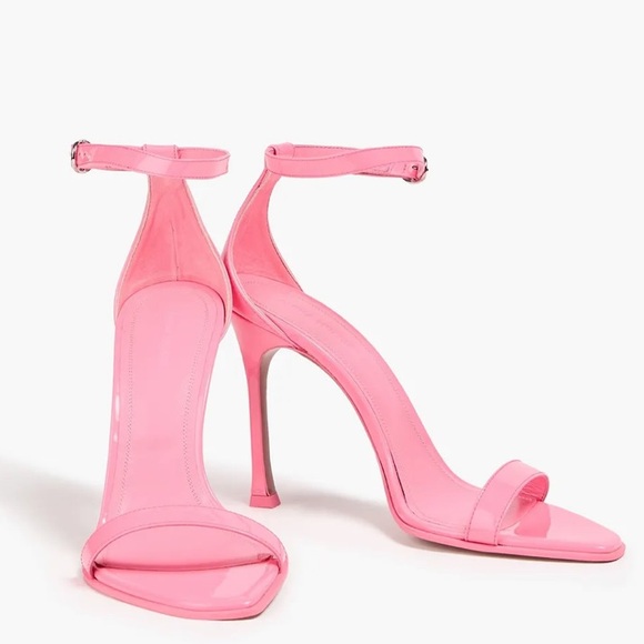 Amina MuaddiKIM Patent Leather SandalsWomen's Size: 7IT 37